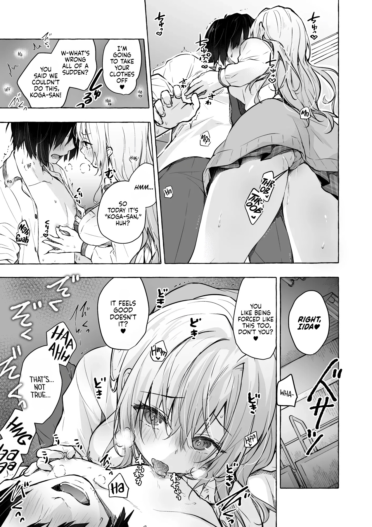 Hentai Manga Comic-Sex with the Gyaru Yuina-chan 4 -My crush is blushing because of me!?--Read-13